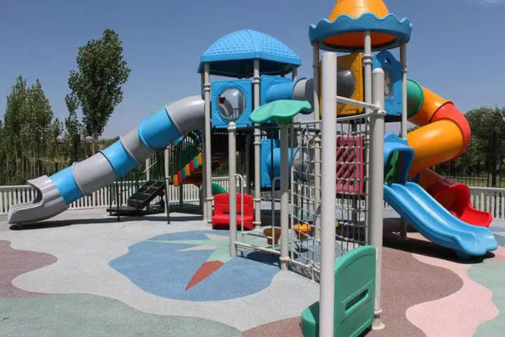 Санаторий Ақ Тілек Сарыагаш. Игровая площадка для детей
